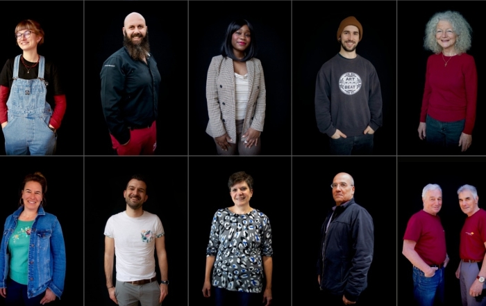 Exposition photographique  Bénévoles de Iara Vega-Linhares