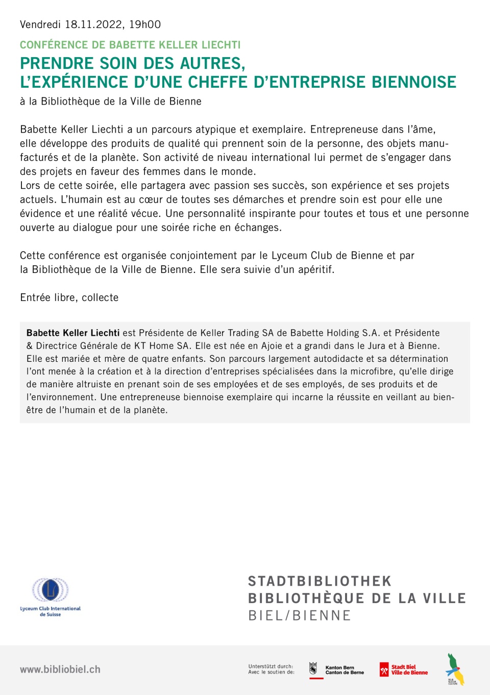 Prendre soin des autres b