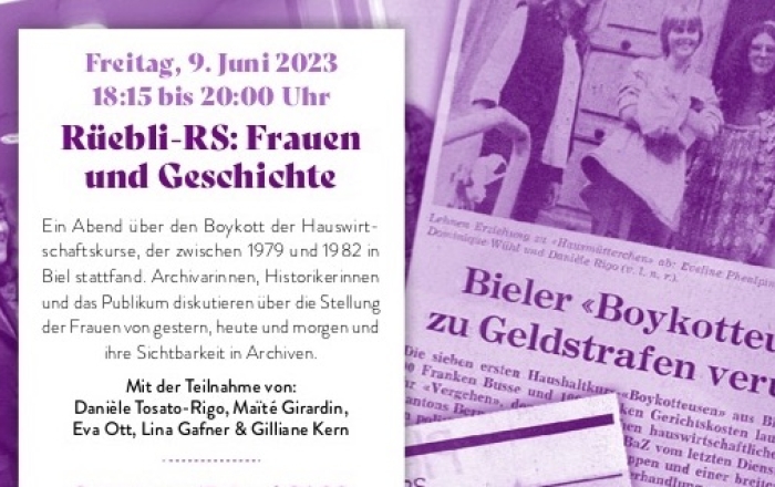 Rüebli-RS: Frauen und Geschichte