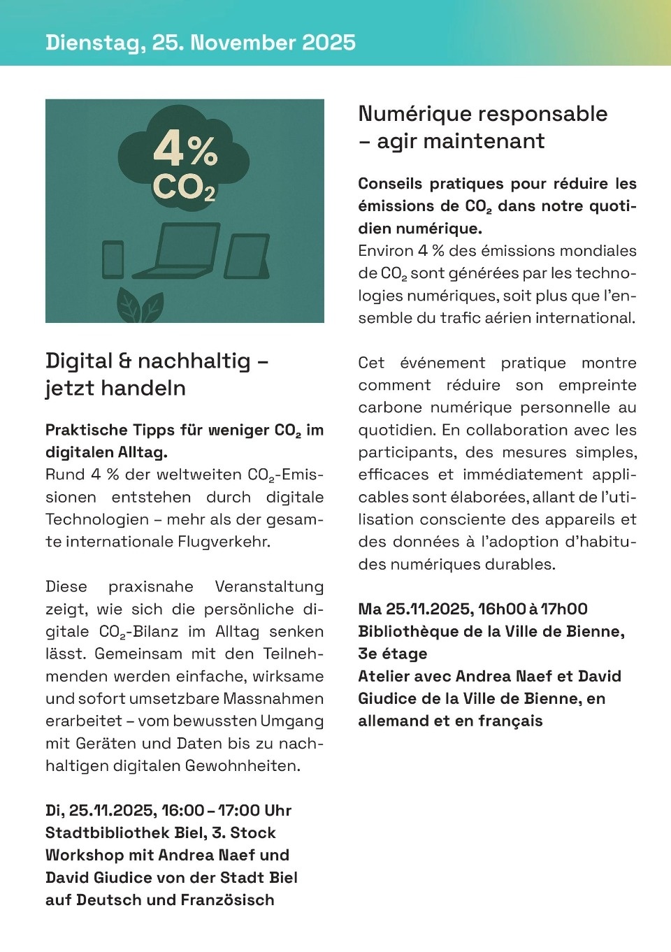 Biel digital | Bienne numérique