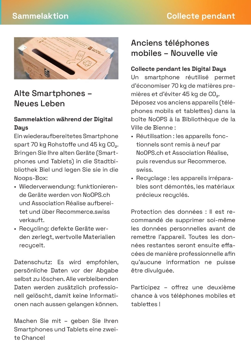 Biel digital | Bienne numérique