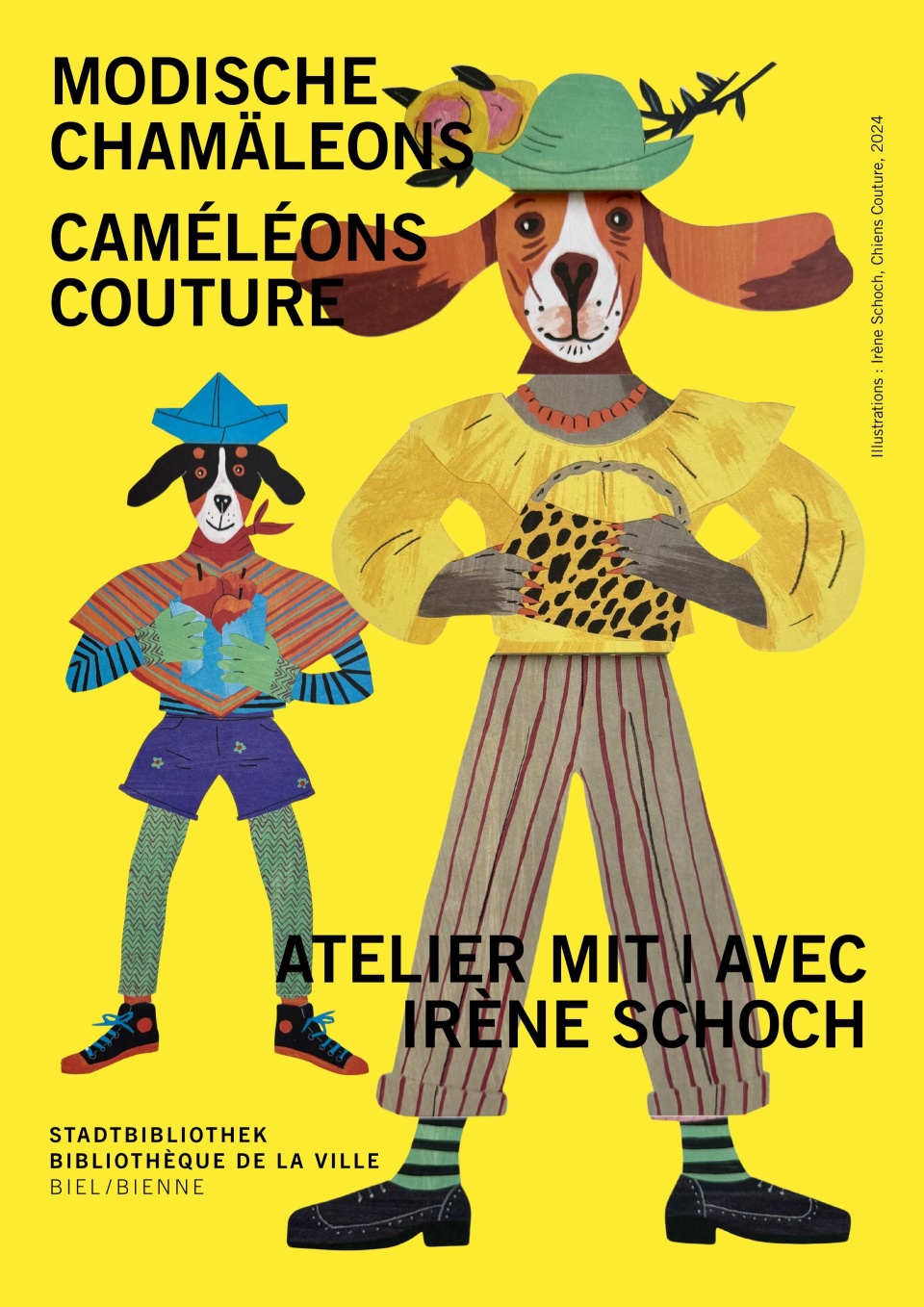 Caméléons couture - atelier avec Irène Schoch
