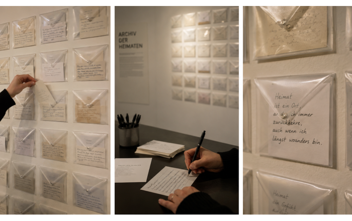 Ausstellung "Archiv der Heimaten" von Thushany Ratnam