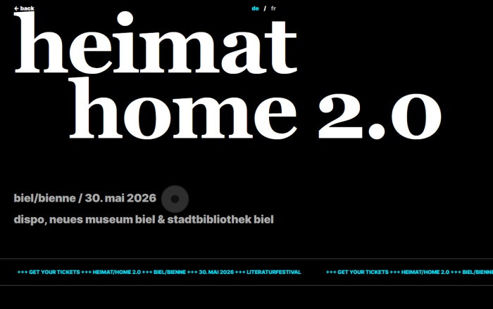 Home / Heimat 2.0 –  Festival littéraire avec zwischentext.