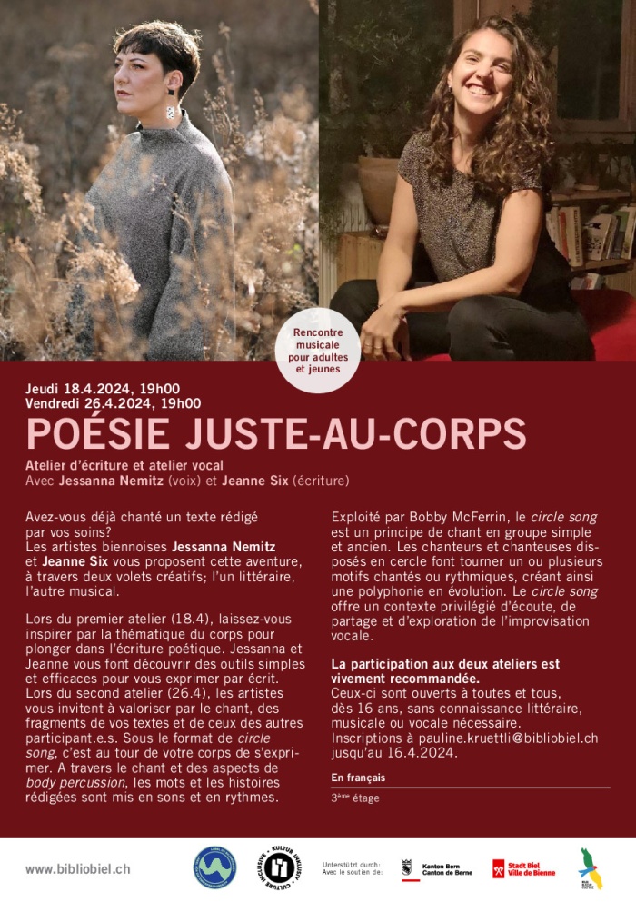 Poésie juste-au-corps