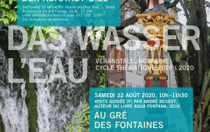 Au gré des fontaines dans la ville