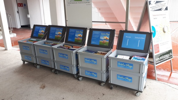 Biblio'Plage Strandbad Biel