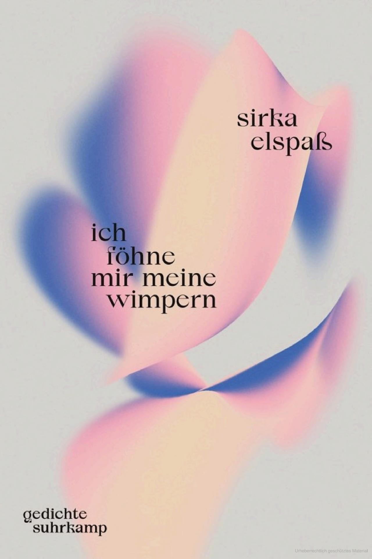Ich föhne mir meine Wimpern 