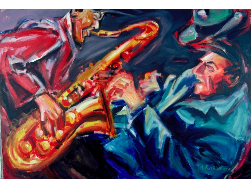 « Le Saxophoniste » / Georges Rechberger