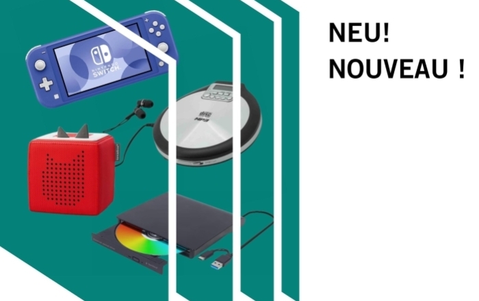 Neu: elektronische Geräte zum Ausleihen
